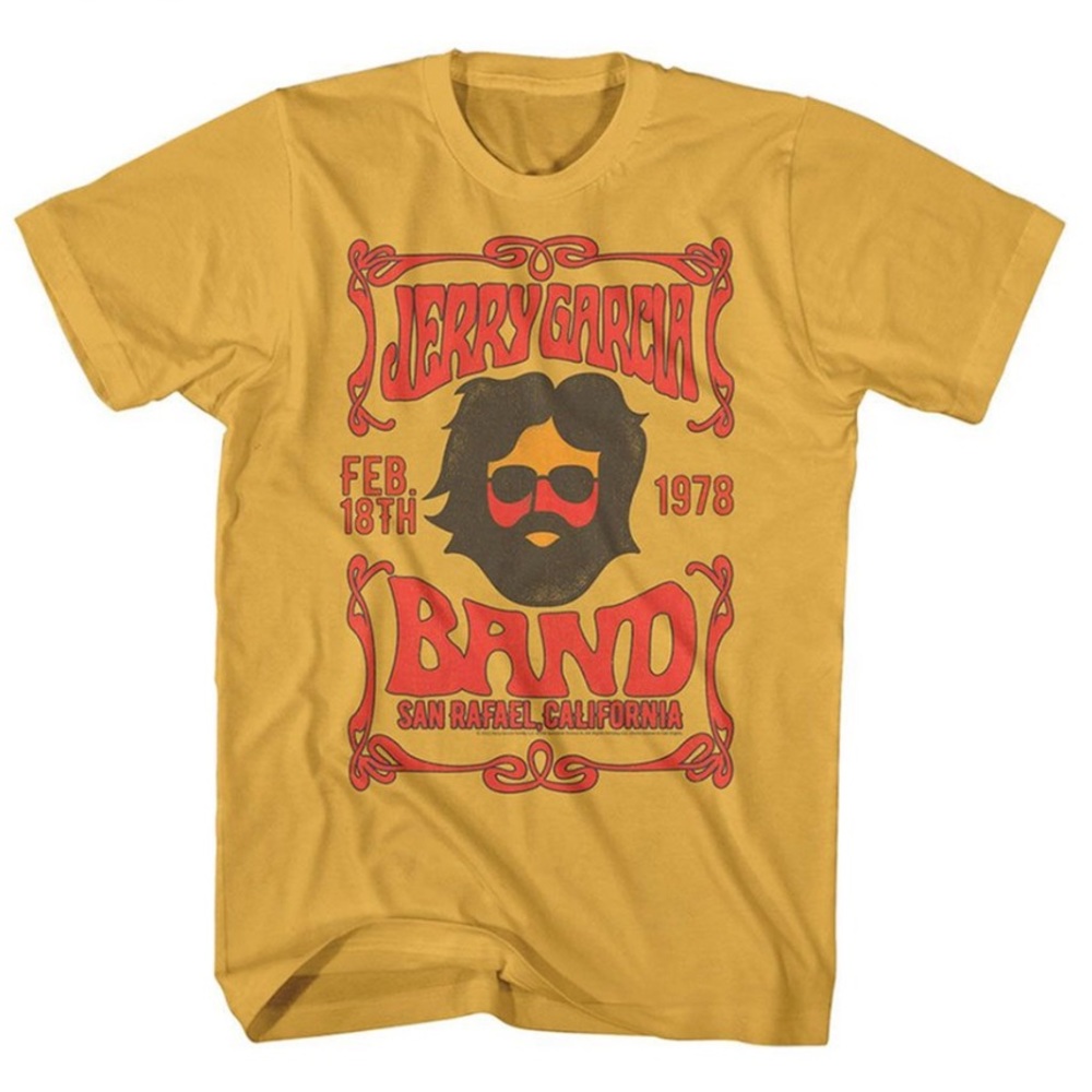 Jerry Garcia Band Ginger Art Noveau
Ornamental Tee - Adult Medium